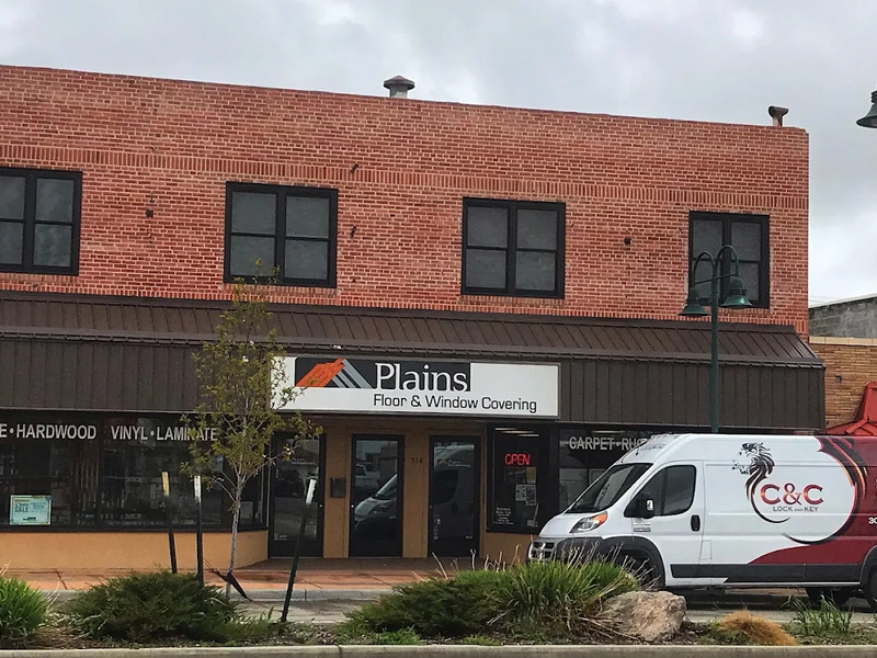 Plains Floor and Window Covering showroom