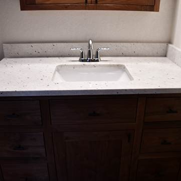 Siberia Granite with Eased Edge
