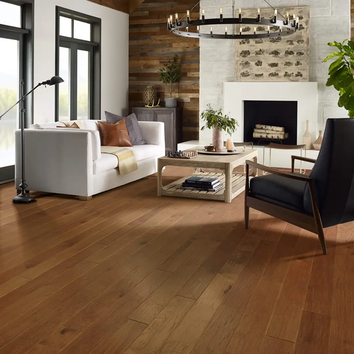 Shaw Hardwood Inspiration in a Riverton, WY living room