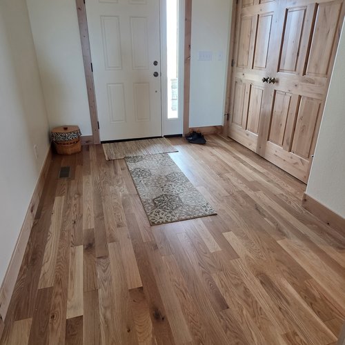 Casabella Presidential 3.5 Inch-White Oak Natural Hardwood in Entry Way