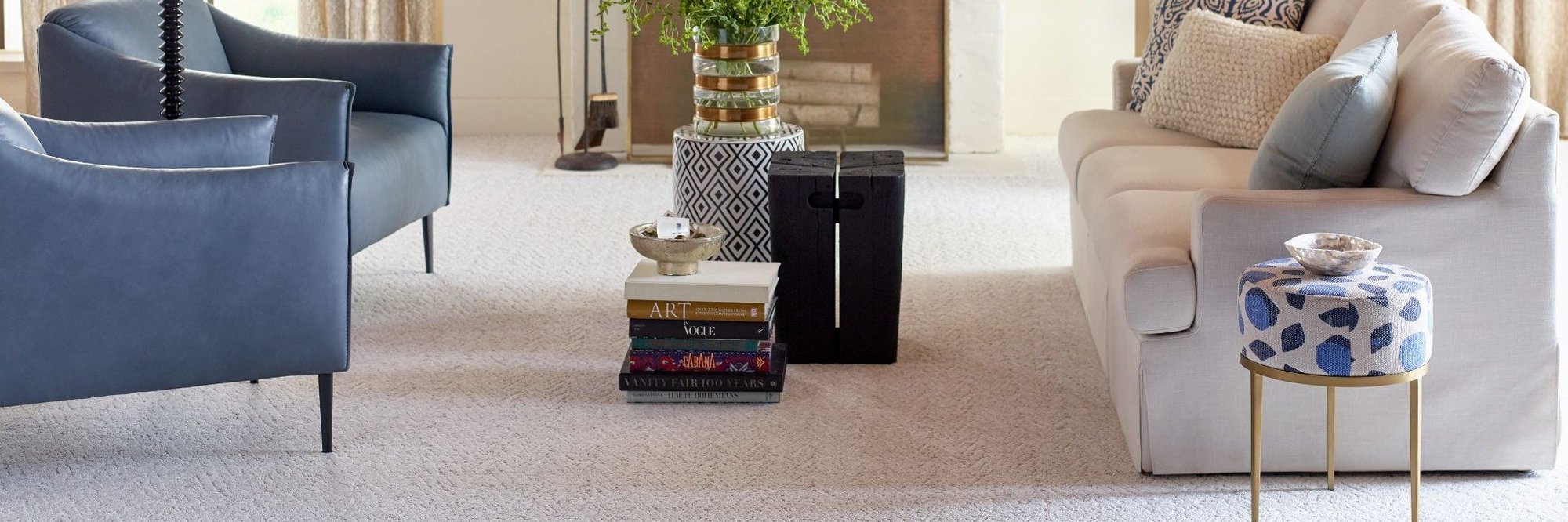 Living room Carpet flooring in Riverton, WY at Plains Floor & Window Covering